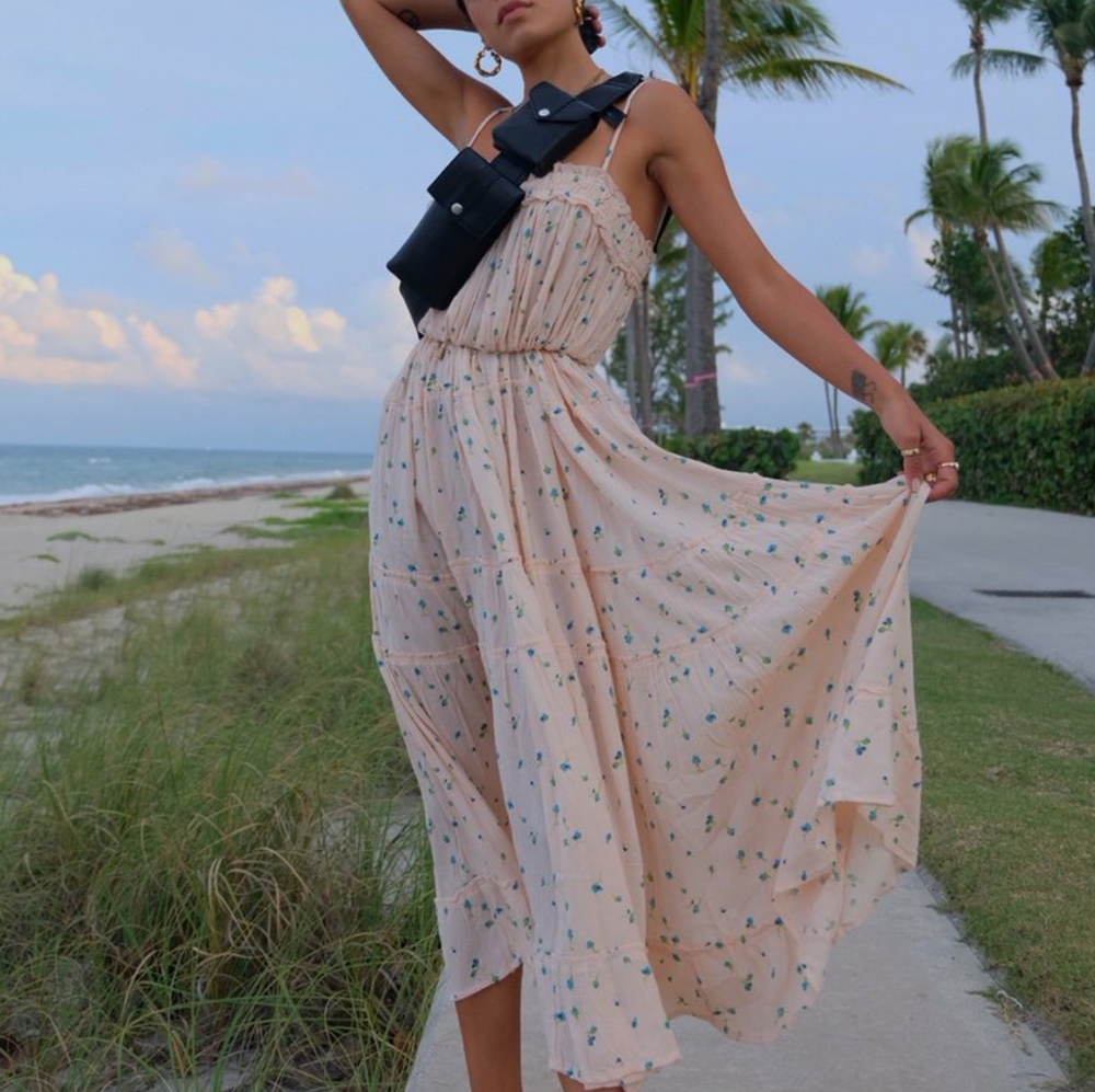 Free People| Peaches Midi Dress